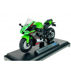 Welly Kawasaki 2021 Ninja ZX10R Con Base 1:18