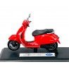 Welly 2017 Vespa GTS 125cc Con Base 1:18