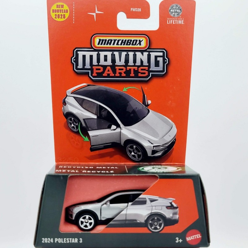 Matchbox Moving Parts 2024 Polestar 3