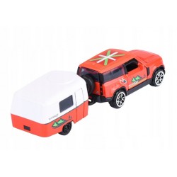 Majorette Land Rover Defender 90 con Caravana