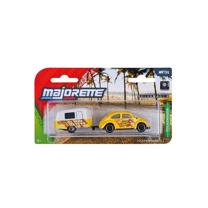 Majorette Volkswagen Beetle Trailer