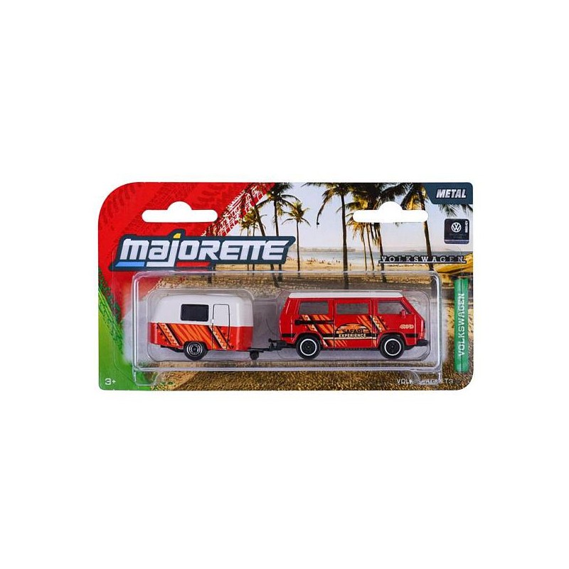 Majorette Volkswagen T3 Pickup Trailer