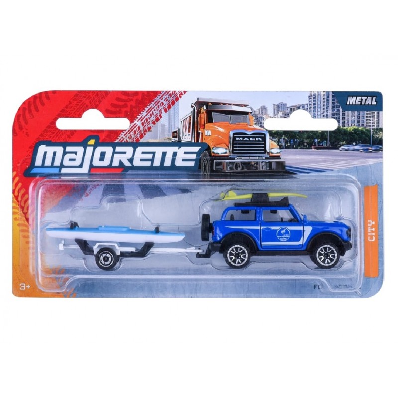 Majorette Ford Bronco City Trailer
