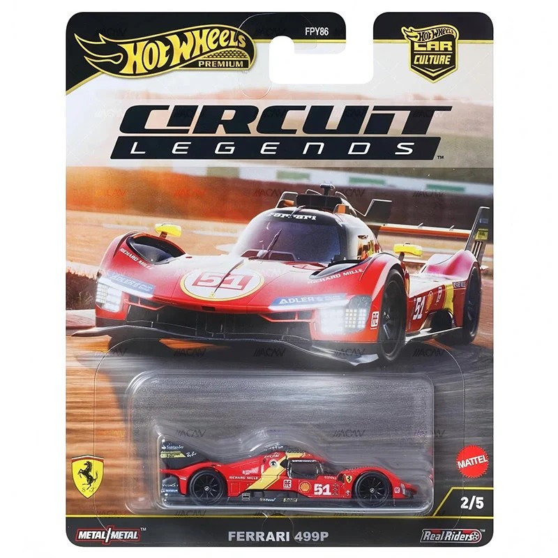 Hot Wheels Ferrari 499P Circuit Legends