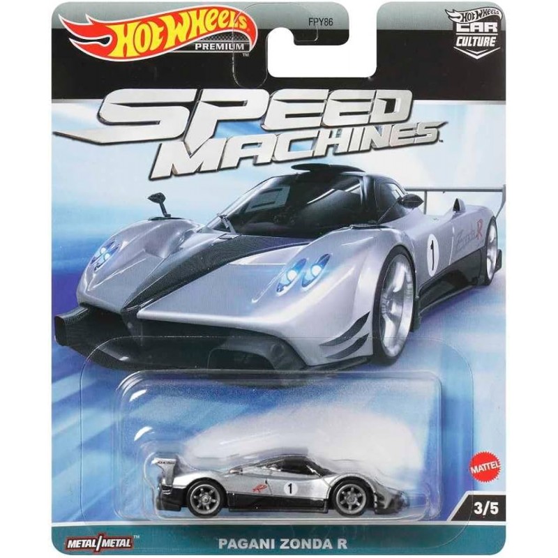 Hot Wheels Pagani Zonda R Speed Machines
