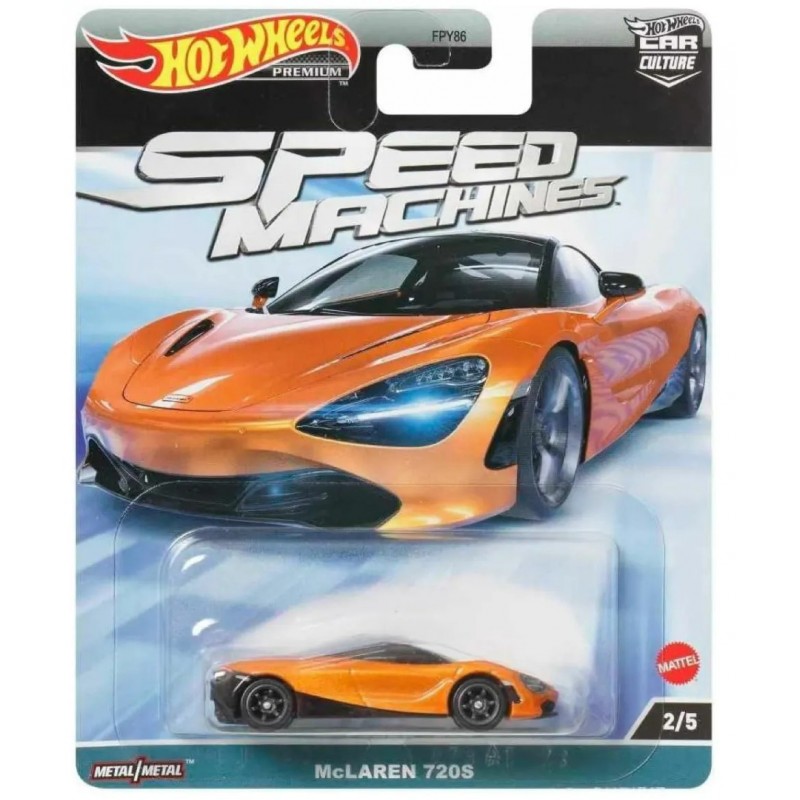 Hot Wheels Mclaren 720s Speed Machines