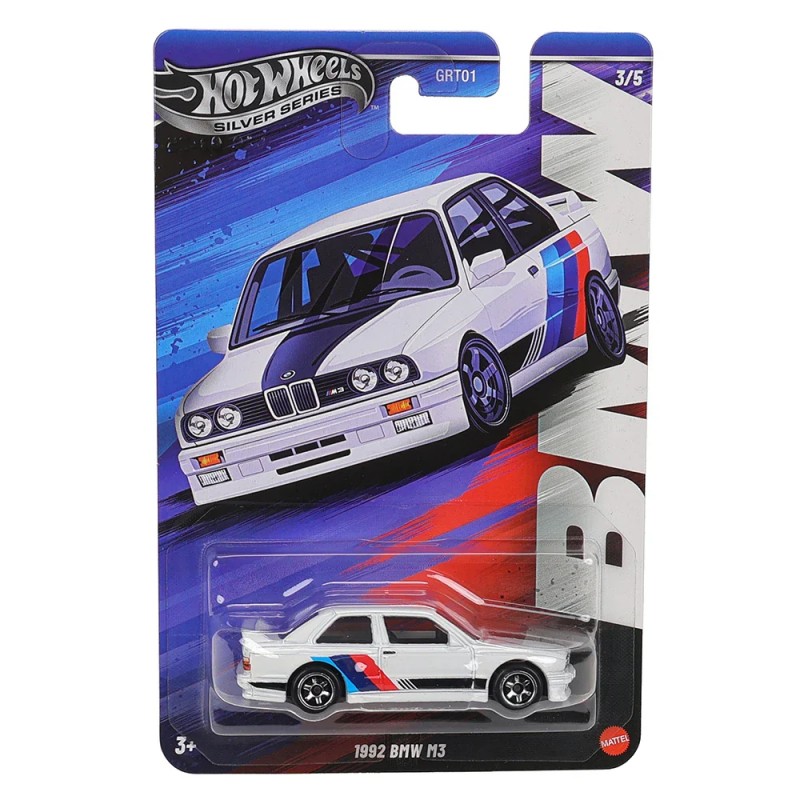 Hot Wheels 1992 BMW M3 Silver Series