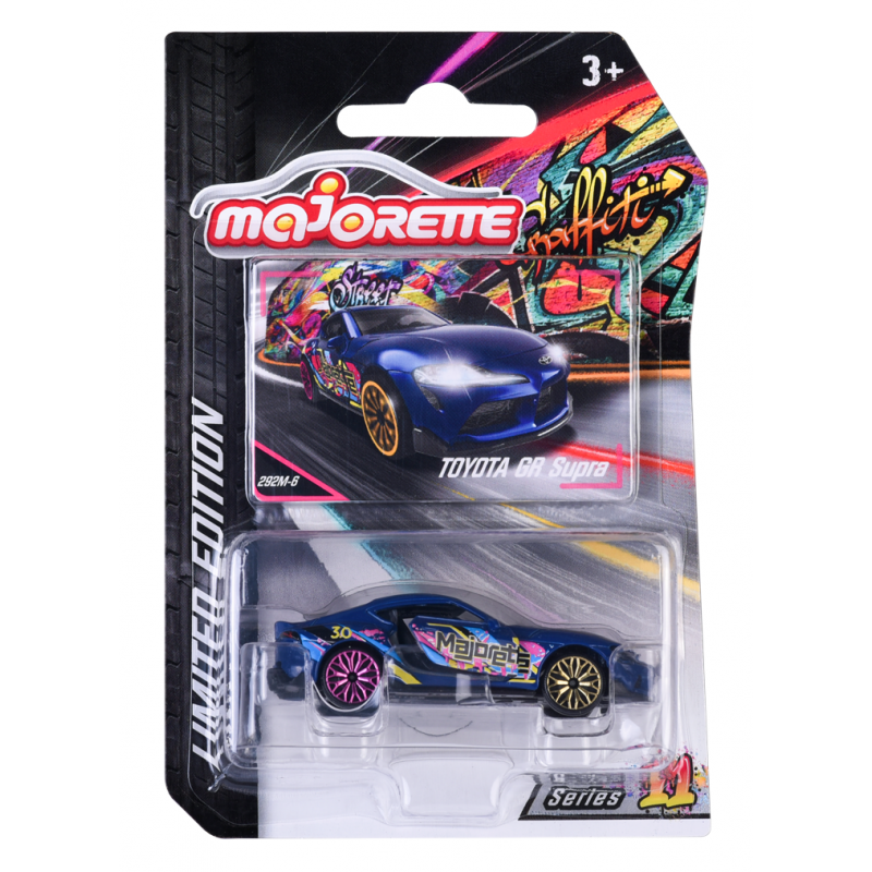 Majorette Toyota GR Supra Graffitti