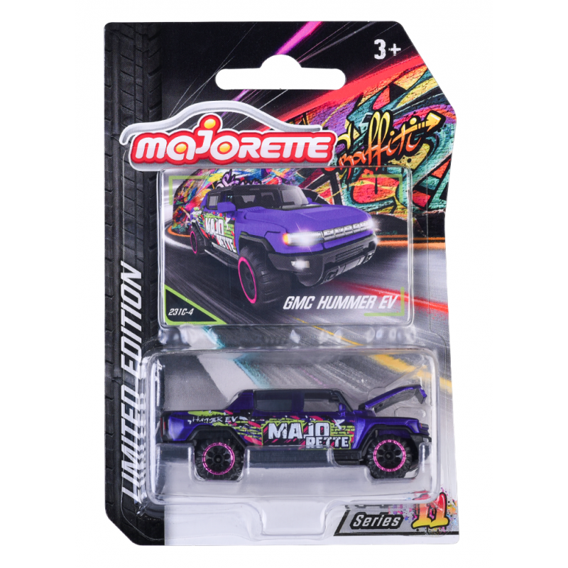Majorette GMC Hummer EV Graffitti