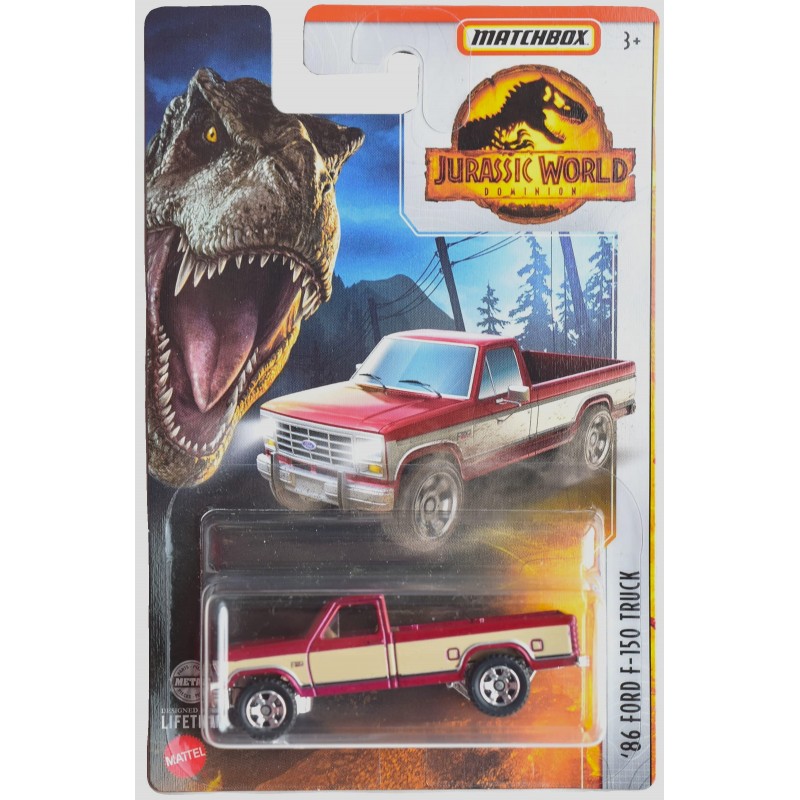 Matchbox '86 Ford F-150 Truck Jurassic World