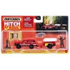 Matchbox Hitch & Haul 1988 Jeep Wagoneer/Trailer Trawler MBX Off Road