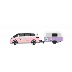 Majorette Volkswagen ID-Buzz Pink Drivez Trailer