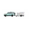 Majorette Land Rover Defender 110 Pink Drivez Trailer