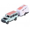 Majorette Land Rover Defender 110 Pink Drivez Trailer