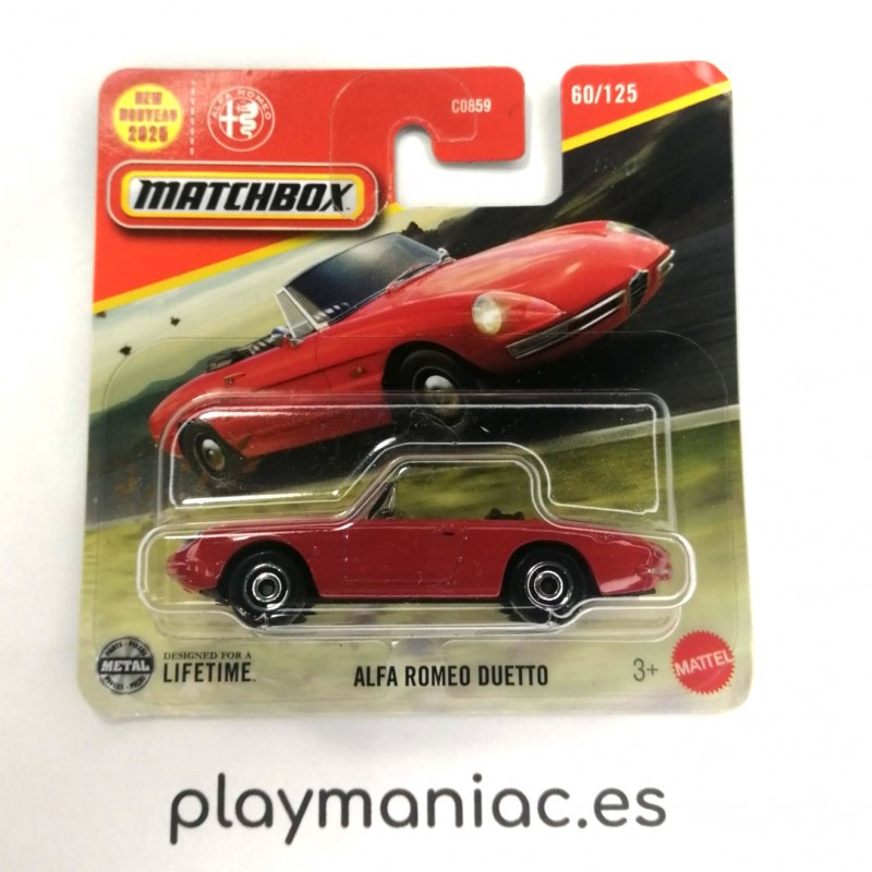 Matchbox Alfa Romeo Duetto