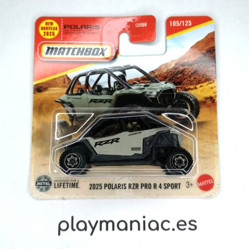 Matchbox 2025 Polaris RZR R 4 PRO Sport