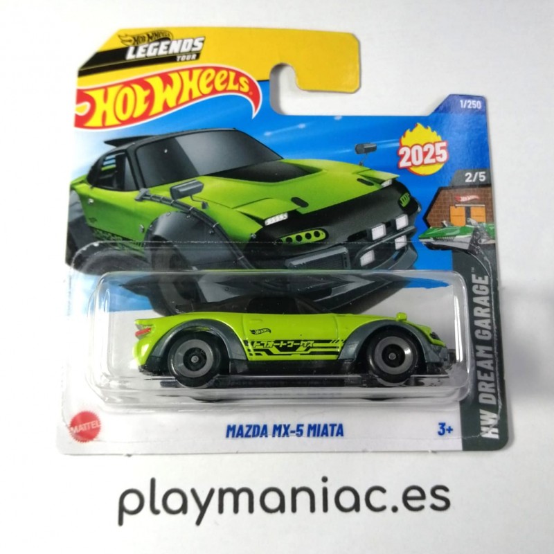 Hot Wheels 2024 - Mazda MX-5 Miata '15 - Colore Verde Foglia Di Tè - Serie HW J-Imports 3/10