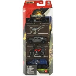Matchbox Jurassic World Pack-5