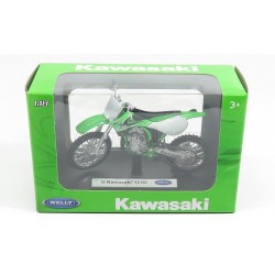 Welly '02 Kawasaki KX250 Con Base 1:18