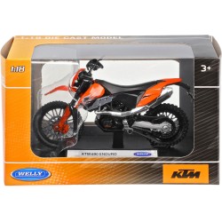 Welly KTM 690 Enduro Con Base 1:18