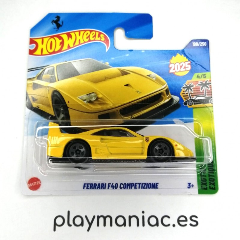 Hot Wheels Ferrari F40 Competizione - Playmaniac
