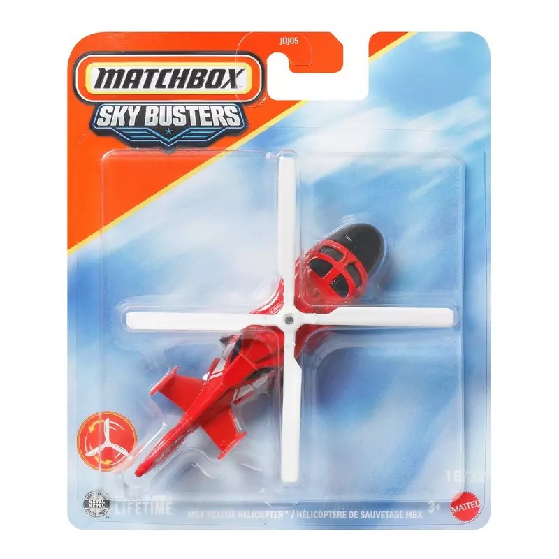 Matchbox Sky Busters MBX Rescue Helicopter