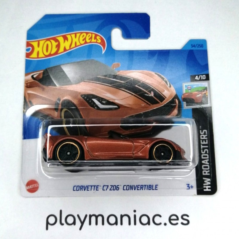 Hot Wheels Corvette C7 Z06 Convertible