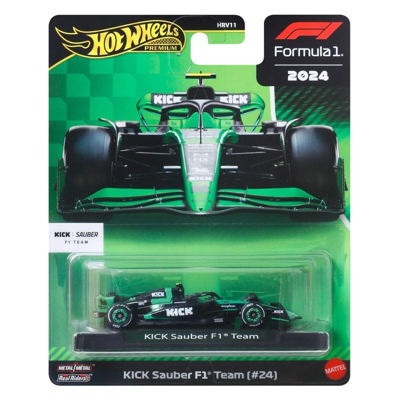 Hot Wheels Premium Kick Sauber Formula 1 Team (24)