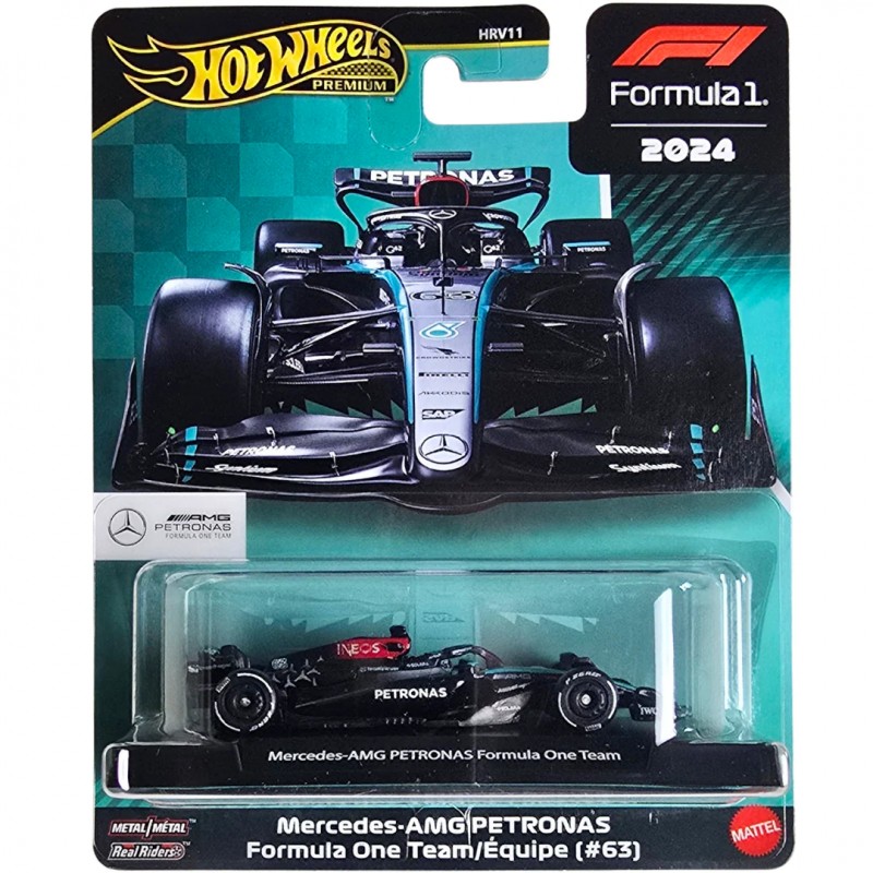 Hot Wheels Premium Mercedes-AMG Petronas Formula 1 Team (63)
