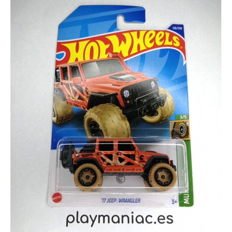 Hot Wheels '17 Jeep Wrangler Treasure Hunt