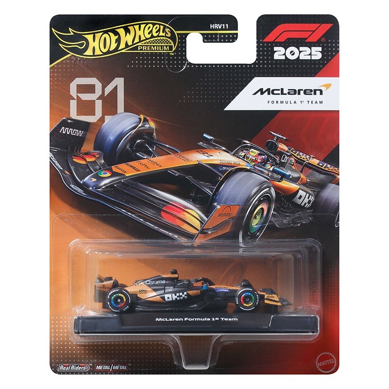 Hot Wheels Premium Mclaren Formula 1 Team (81)