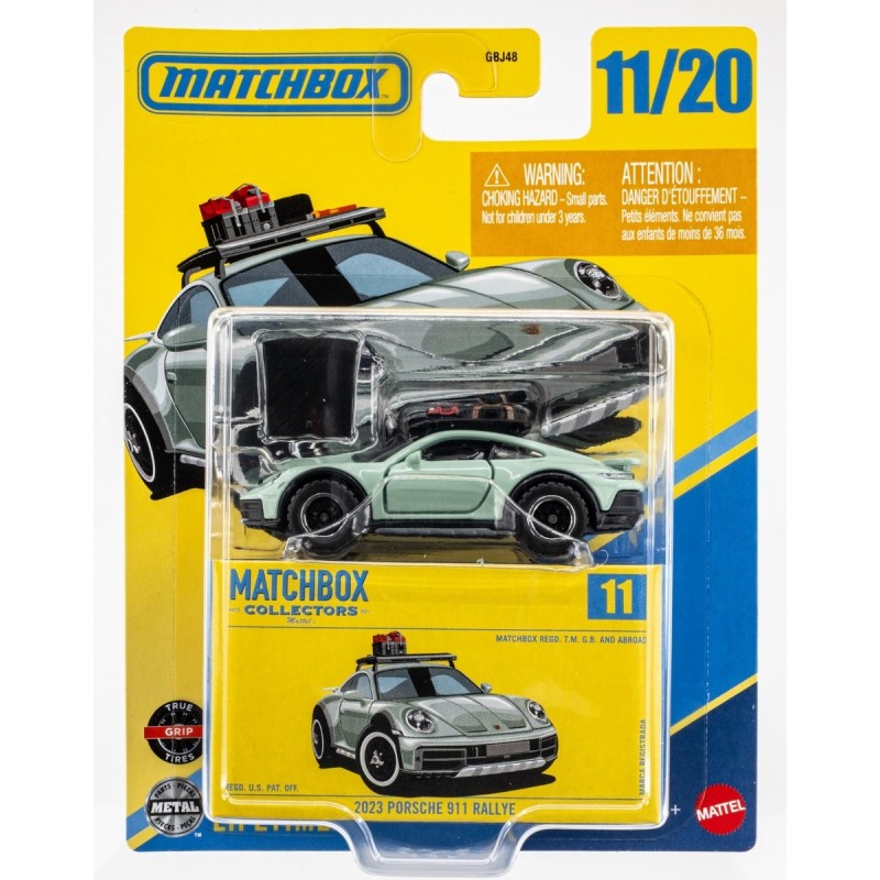 Matchbox Collectors 2023 Porsche 911 Rallye