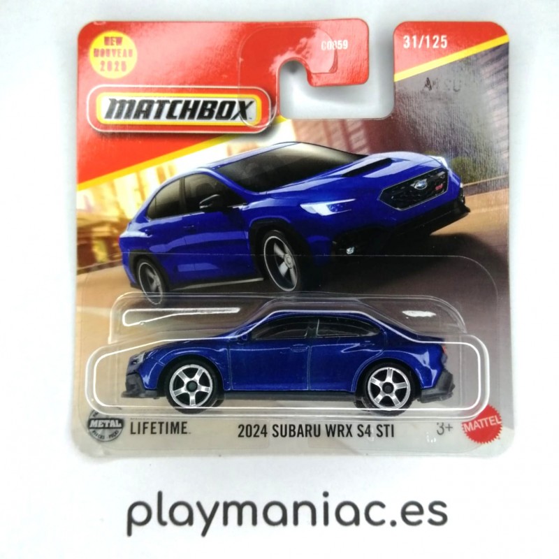 Matchbox 2024 Subaru WRX S4 STI