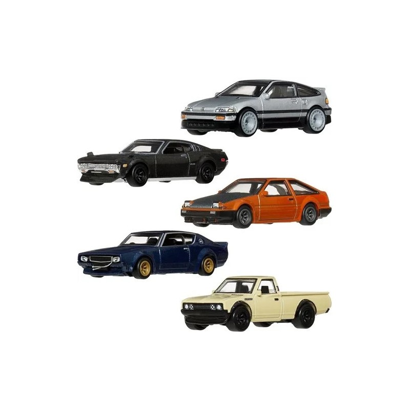 Hot Wheels Japan Historics 5 Set - Playmaniac