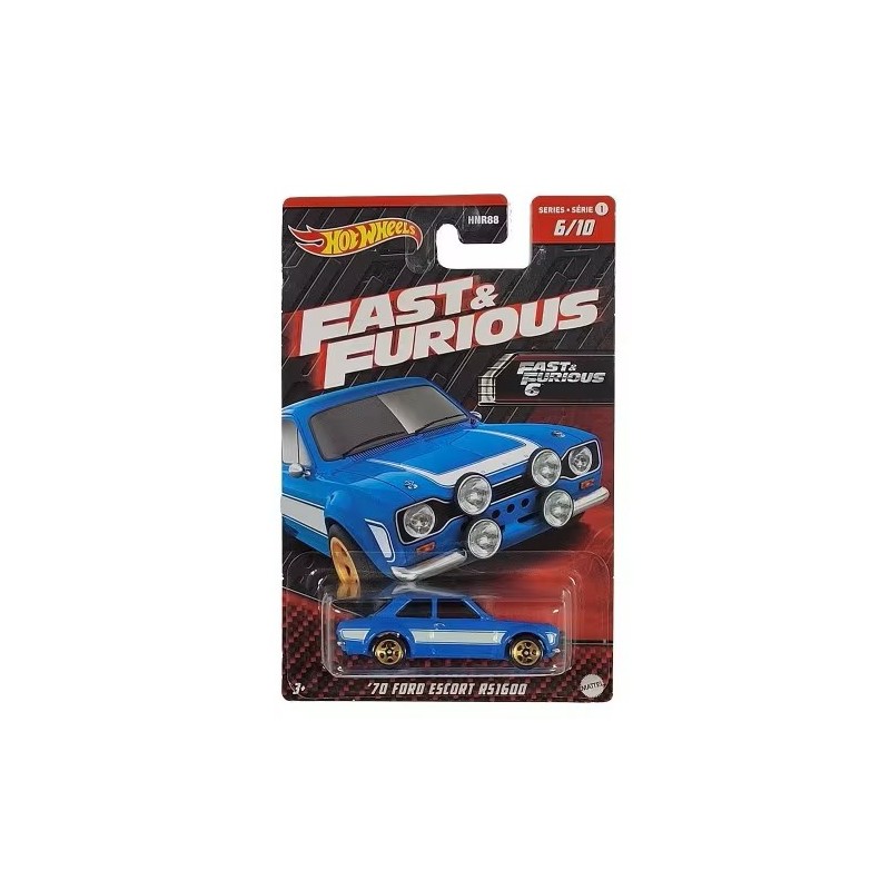 Hot Wheels '70 Ford Escort RS1600 Fast Furious