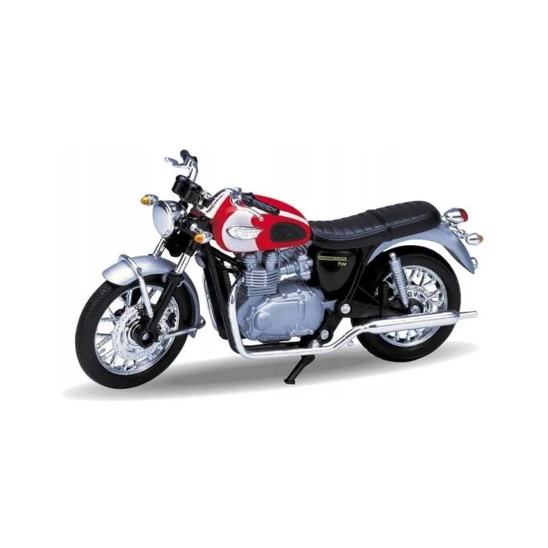 Welly '02 Triumph Bonneville T100 Con Base 1:18
