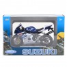 Welly Suzuki GSX-R750 Con Base 1:18