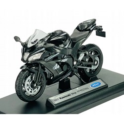 Welly Kawasaki 2017 Ninja ZX10R Con Base 1:18