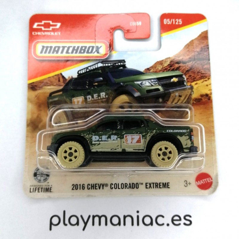 Matchbox 2016 Chevy Colorado Xtreme