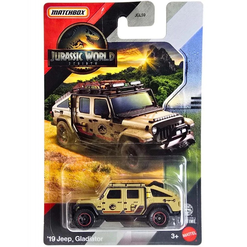 Matchbox '19 Jeep Gladiador Jurassic World