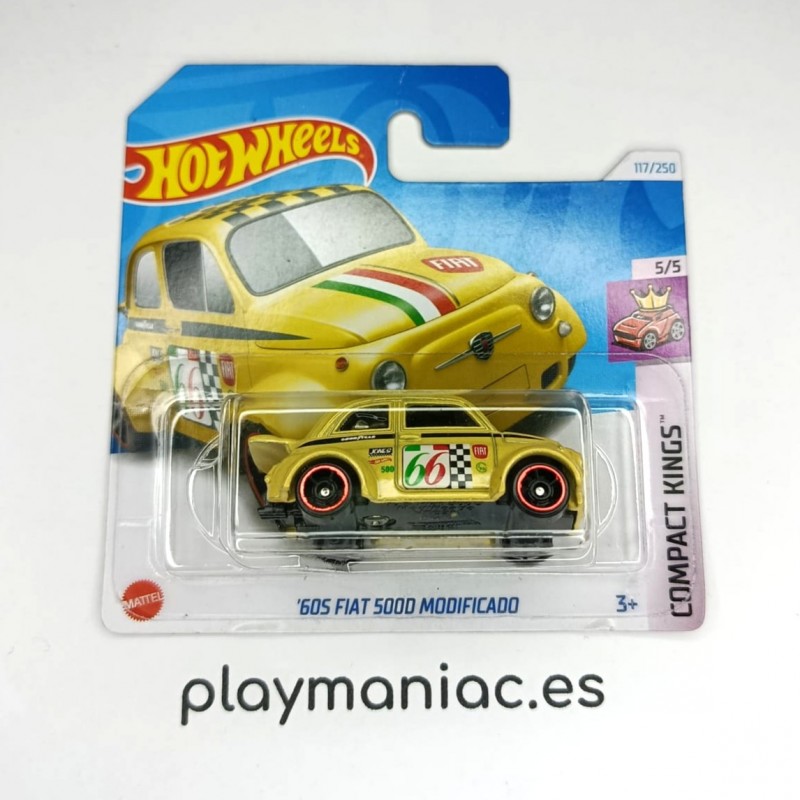 Hot Wheels 60s Fiat 500D Modificado