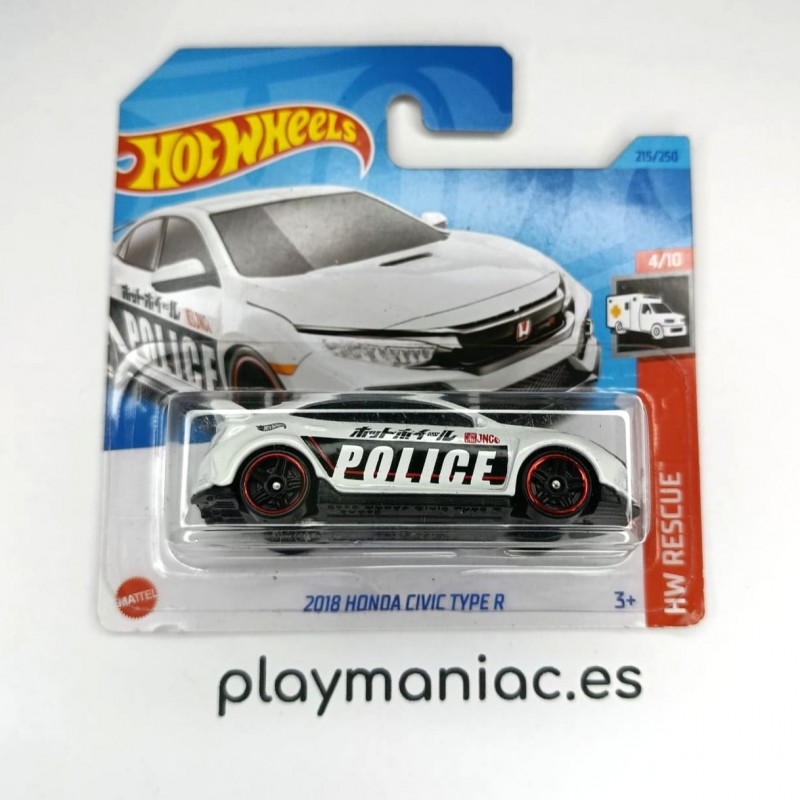 Hot Wheels 2018 Honda Civic Type R