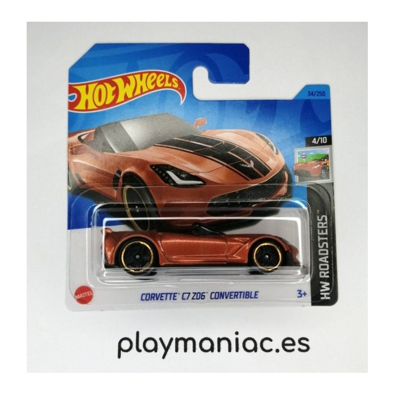 Hot Wheels Corvette C7 Z06 Convertible