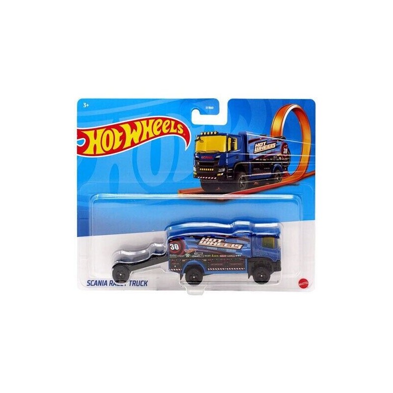 Hot Wheels Track Fleet Scania Rally Truck