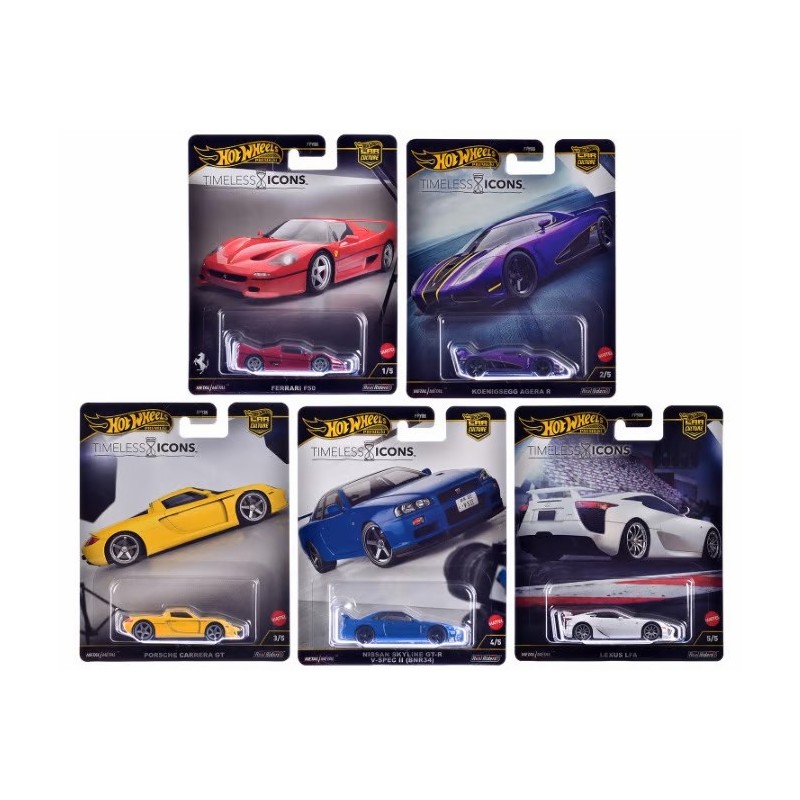 Hot Wheels Timeless Icons Set