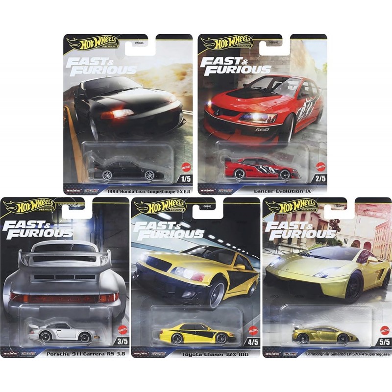 Hot Wheels Fast & Furious Mix M Set 2025