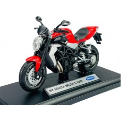 Welly MV Agusta Brutale 990R Con Base 1:18