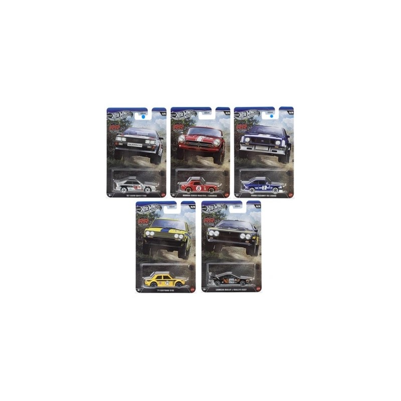 Hot Wheels Rally Racers Set x5
