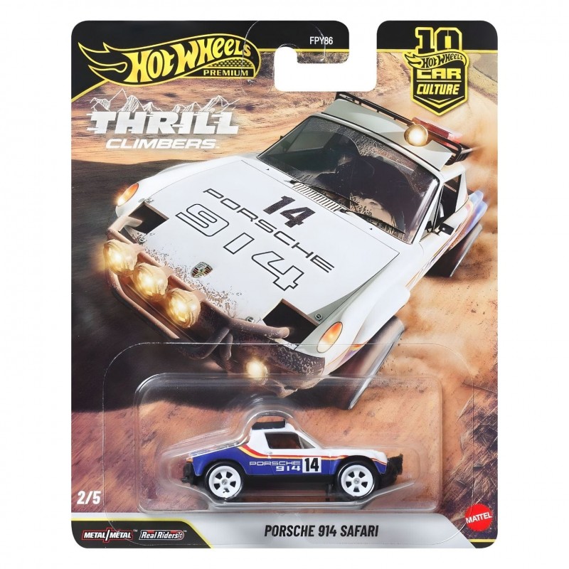 Hot Wheels Porsche 914 Safari Thrill Climbers