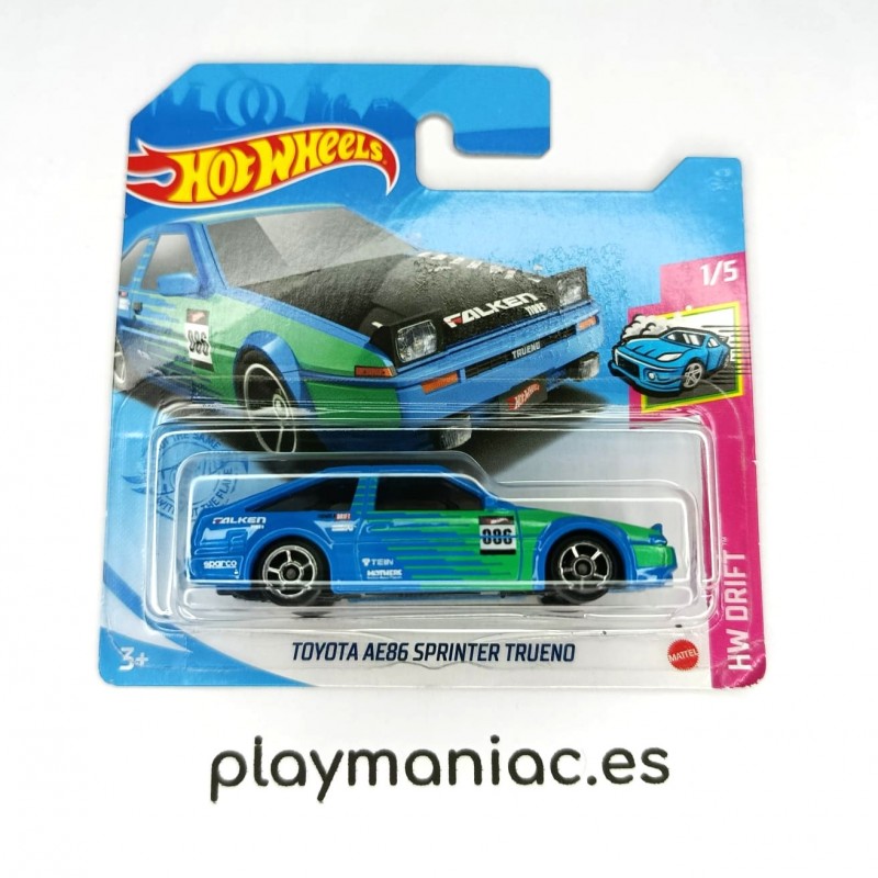 Hot Wheels Toyota AE86 Sprinter Trueno